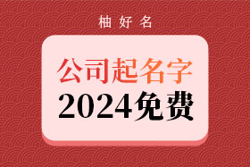 公司起名字大全免费2024